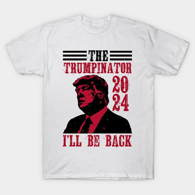 The Trumpinator T-Shirt by OSCAR BANKS ART